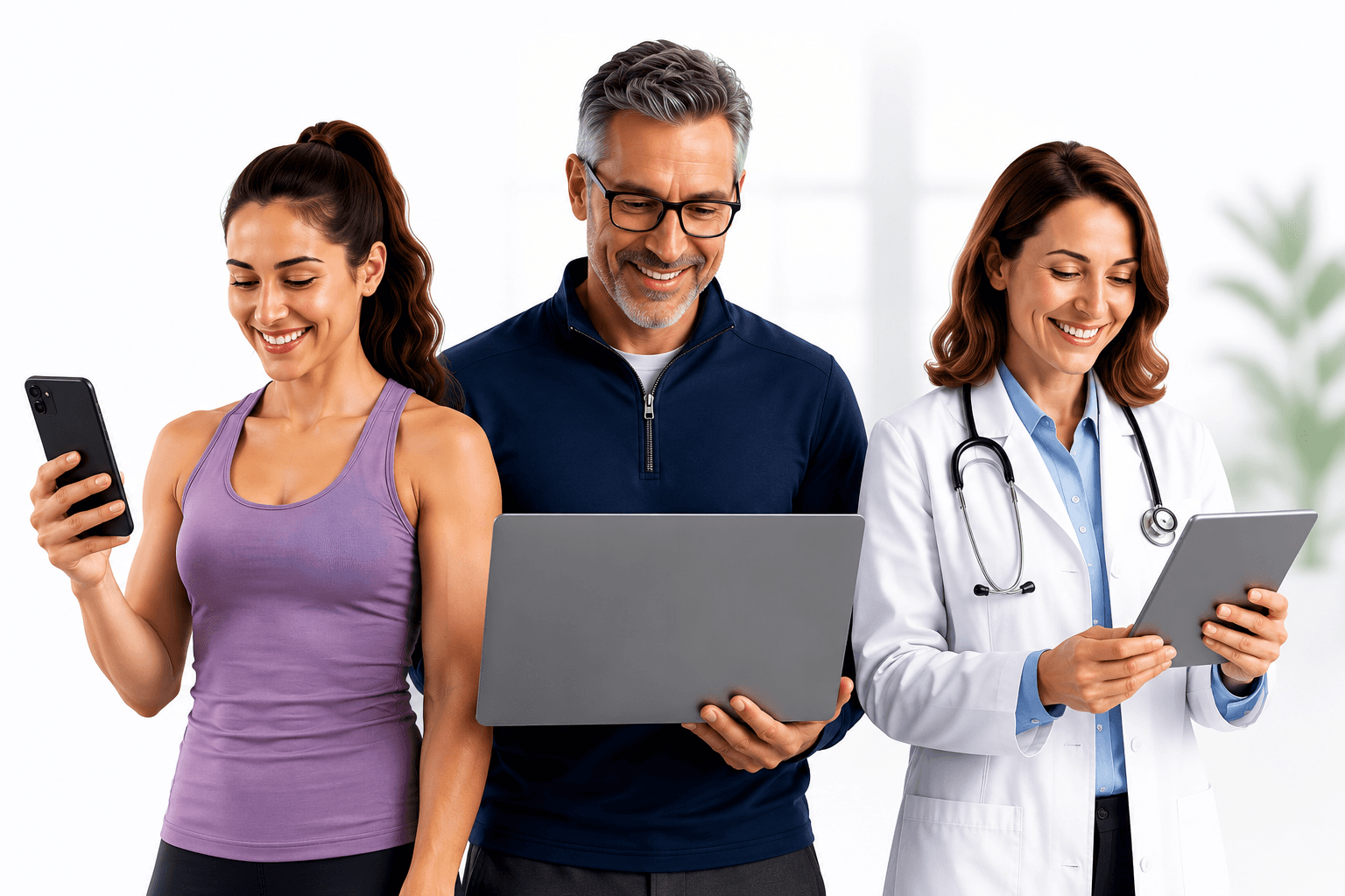Wellness individual, professional, and provider using AuraV